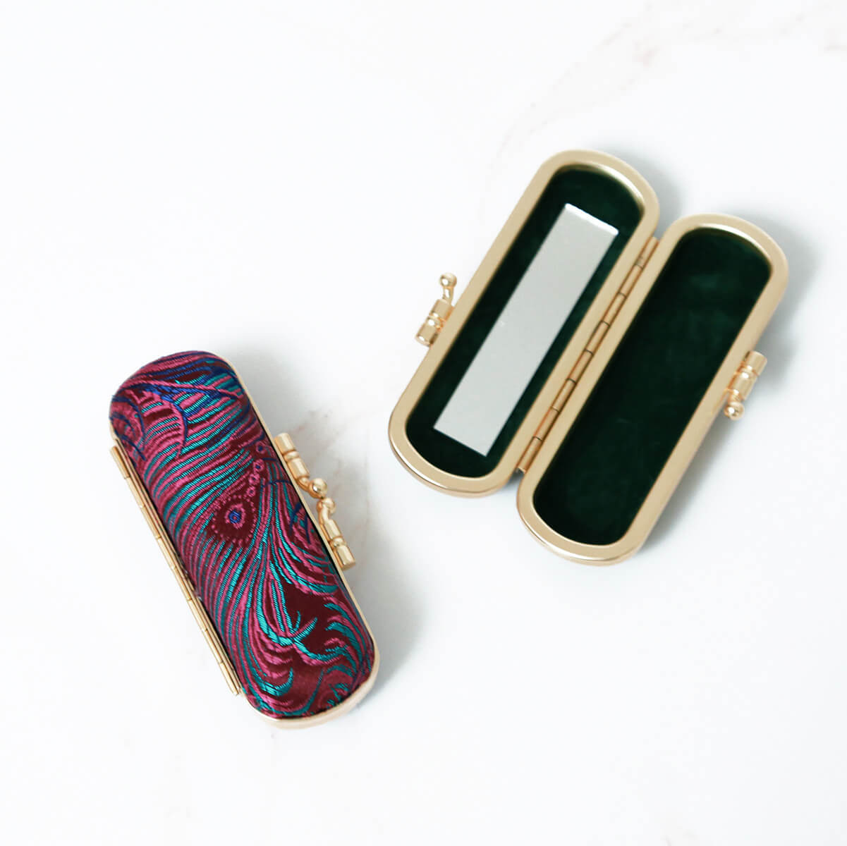 Peacock Lipstick Case - CHOP SUEY CLUB - Cathayana - Asian Art Lifestyle Store