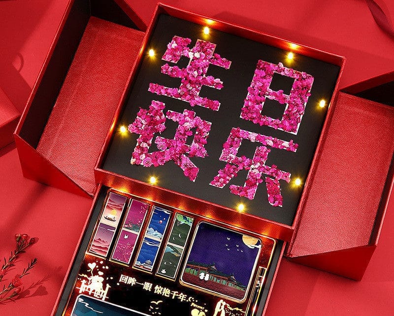 Lipstick Gift Box Makeup Set Box Birthday Gift BENNYS
