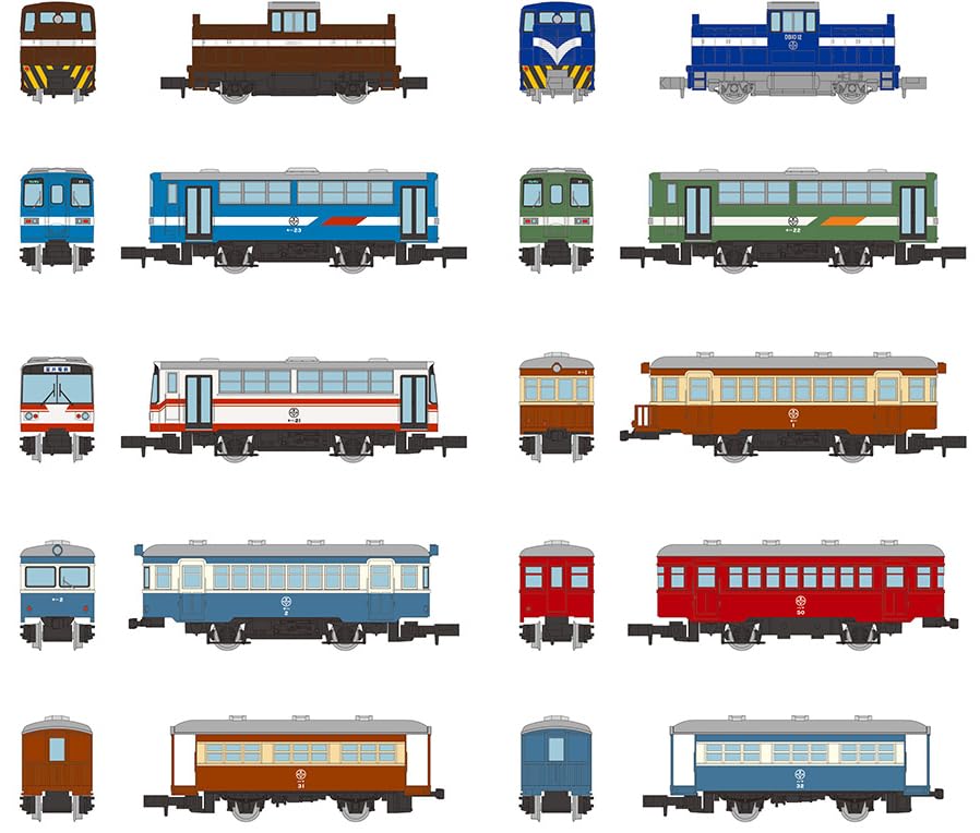 Tomytec Japan Railway Collection Vol.4 10 Box Diorama Supplies