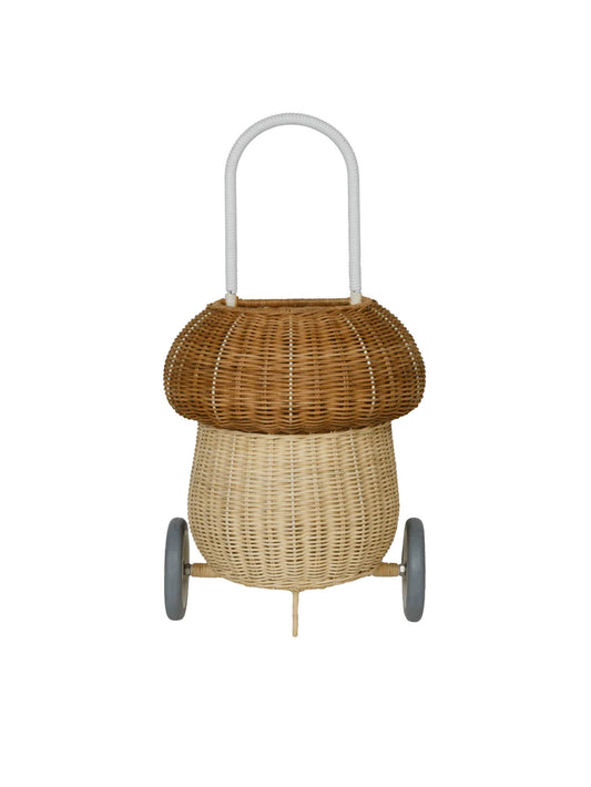 Olli Ella Natural Rattan Mushroom Luggy
