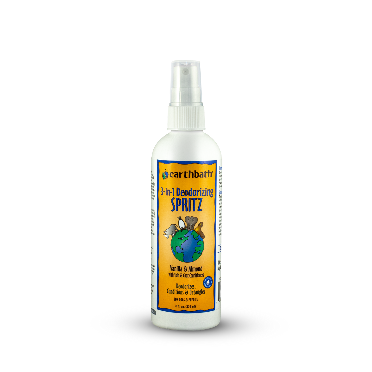 Earthbath Vanilla & Almond 3-in-1 Deodorizing Spritz Pet Spray