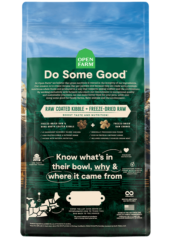 Open Farm Grain-Free RawMix Open Prairie Recipe Cat Food