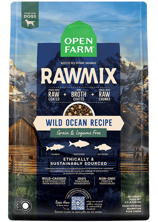 Open Farm Grain-Free RawMix Wild Ocean Recipe Dog Food