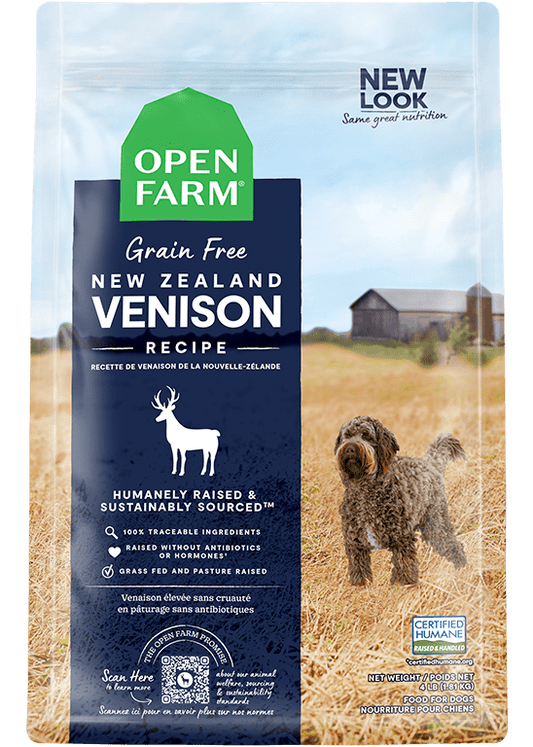 Open Farm Grain-Free New Zealand Venison Dry Dog Food