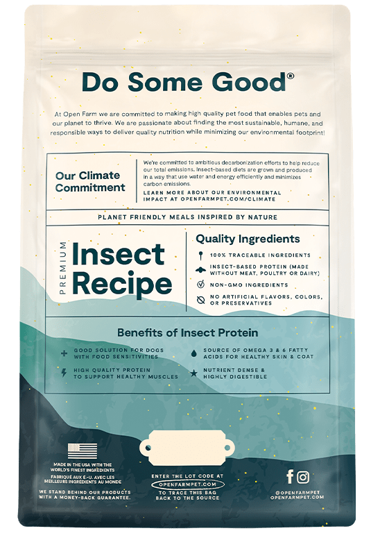 Open Farm Kind Earth Premium Insect Recipe Dry Dog Food