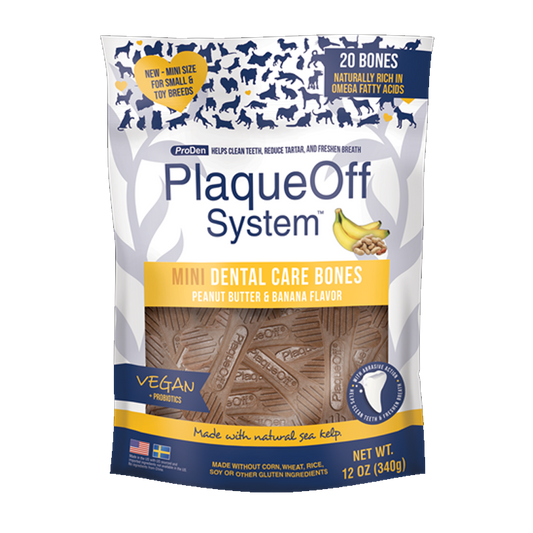 Plaque Off - Dental Care Bones - Mini