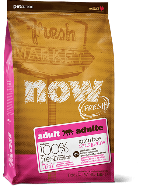 Pet Curean - Now Fresh - Dry Cat Food Adult 4lbs - Pet Cuisine & Accessories - 1