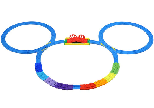 TAKARA TOMY Pla-Rail Plarail Disney Dream Railway Mickey Mouse Colorful Rail Set 807995