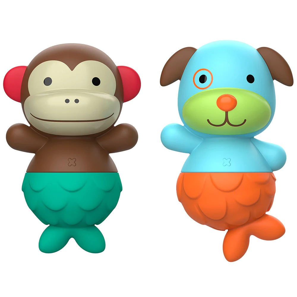 Skip Hop Zoo Mix & Match Flippers - Monkey/Dog