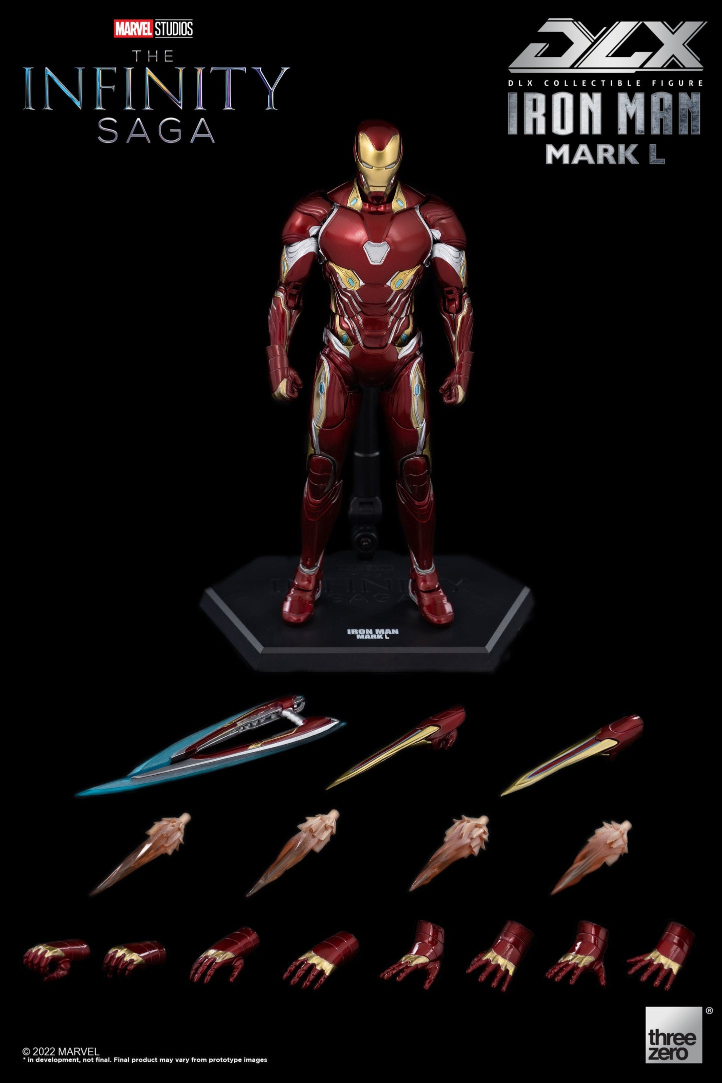 DLX Iron Man Mark 50 Infinity Saga 1/12 Scale Action Figure