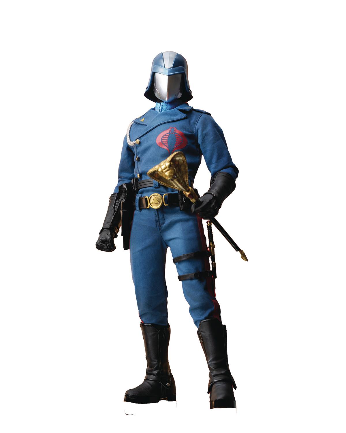 Threezero - G.I. Joe - Cobra Commander Articulated 1:6 Scale Action Figure (80355)