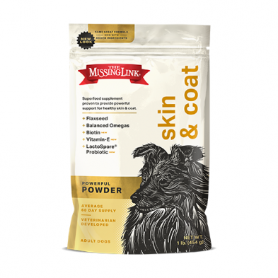 The Missing Link - Skin & Coat Supplement Powder For Dogs