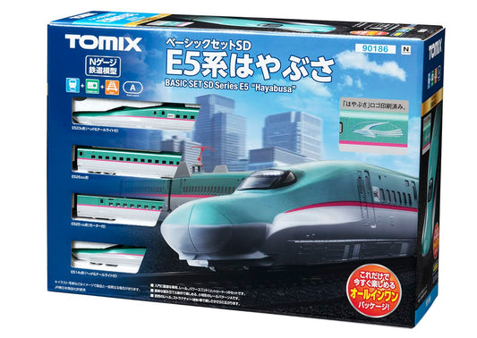 Tomytec Tomix N Gauge 90186 Basic Set Sd E5 Series Hayabusa