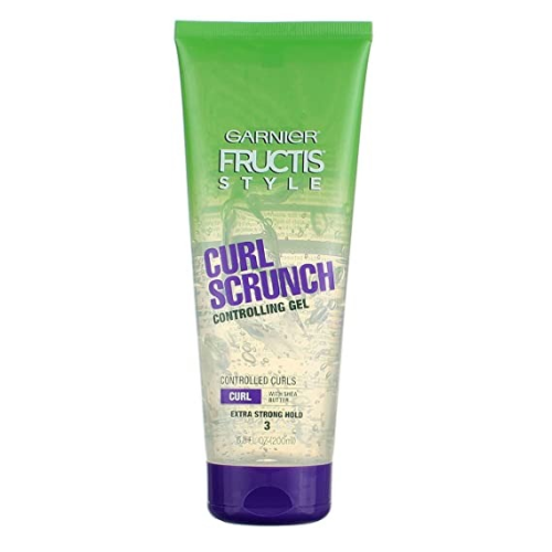 Garnier Fructis Curl Scrunch Gel, Extra Strong, 6.8 oz