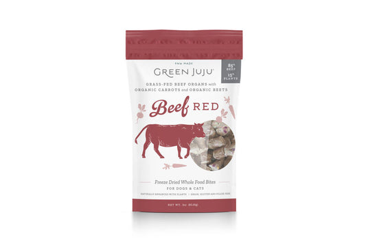 Green Juju Beef Red - Freeze Dried Bites