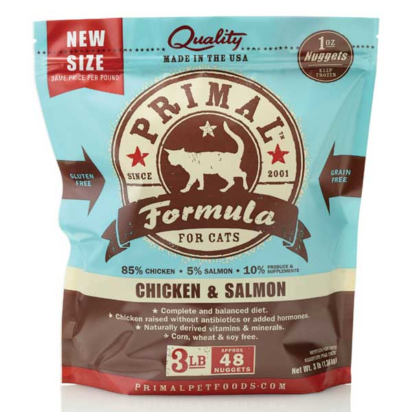 Primal Cat Raw Nuggets 3 lb