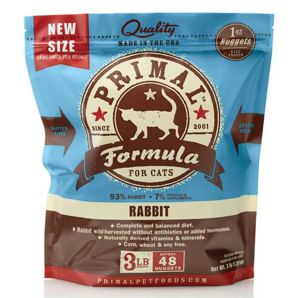 Primal Cat Raw Nuggets 3 lb