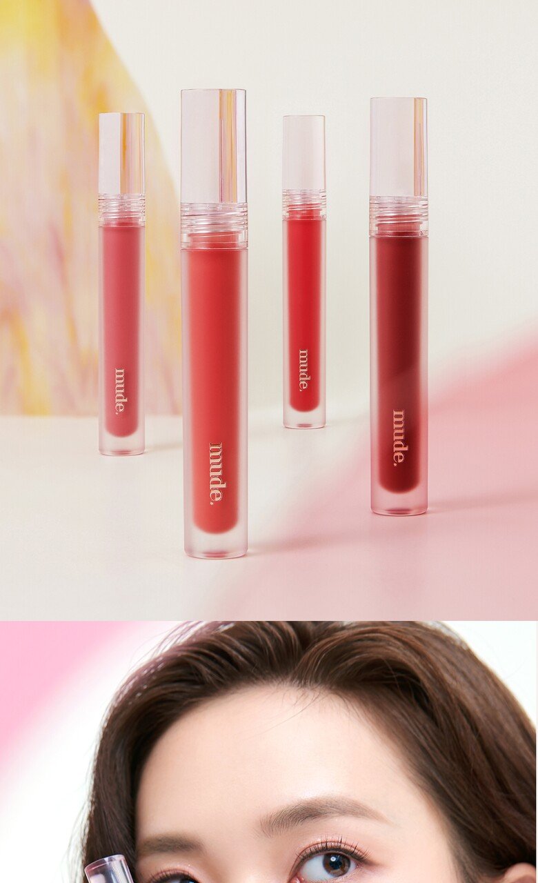 mude. Glac&eacute; Lip Tint Choose 1 out of 8 options