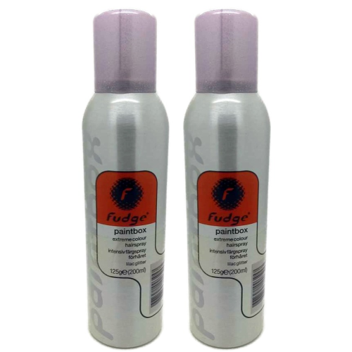 FUDGE Paintbox Extreme Colour Lilac Glitter Hair Spray - 200ml - EACH