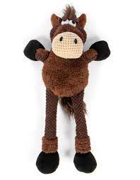 GoDog - Checkers Skinny Horse Dog Toy