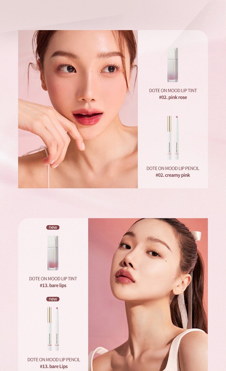 Heart Percent Dot On Mood Pure Glow Tint (15 Colors)