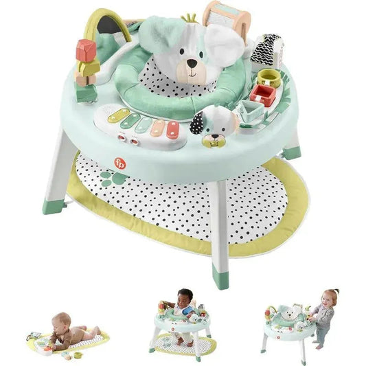 Fisher Price - 3-in-1 SnugaPuppy Activity Center and Play Table