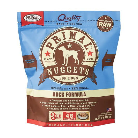 Primal Dog Formula Nuggets 3lbs