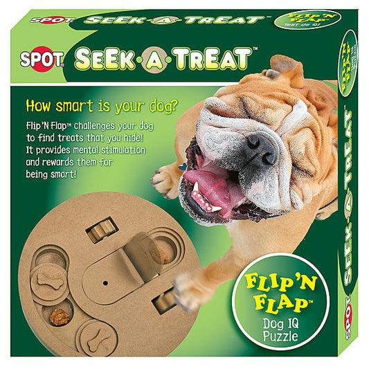 Seek a Treat Wooden Flap Puzzle