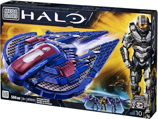Mega Bloks - HALO The Authentic Collector's Series - Covenant Seraph Building Toy (97015) LOW STOCK