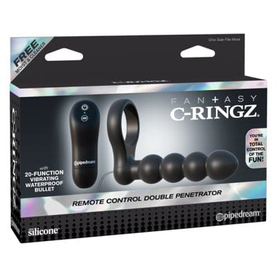 FANTASY C-Ringz - Remote Control Double Penetrator