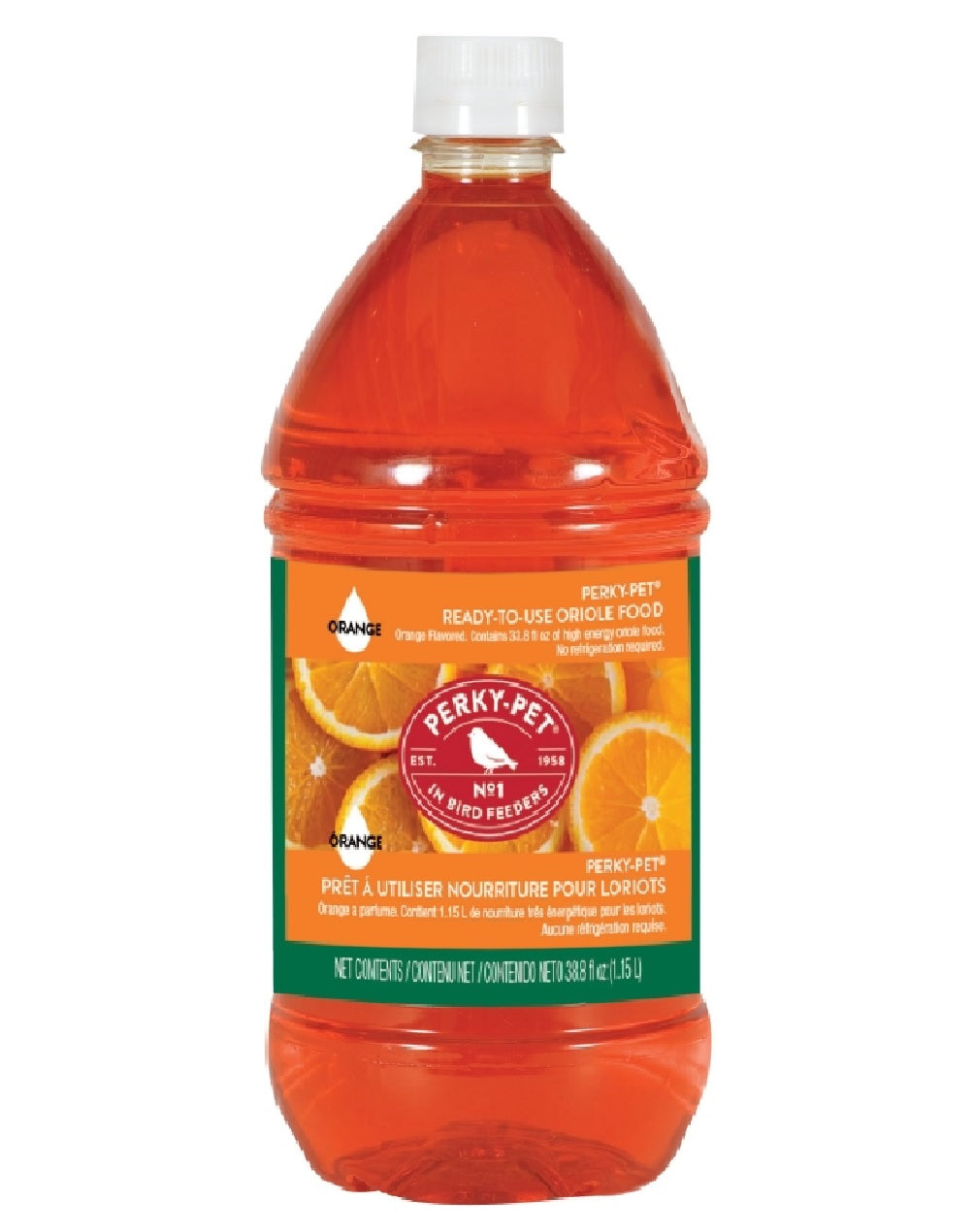 Perky-Pet 4501-4 Ready-to-Use Oriole Bird Food Nectar, 1 Liter
