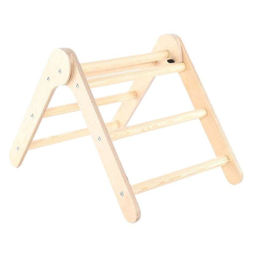 Sawdust & Rainbows - Little 'Un Wooden Climbing Frame - Bella Luna Toys