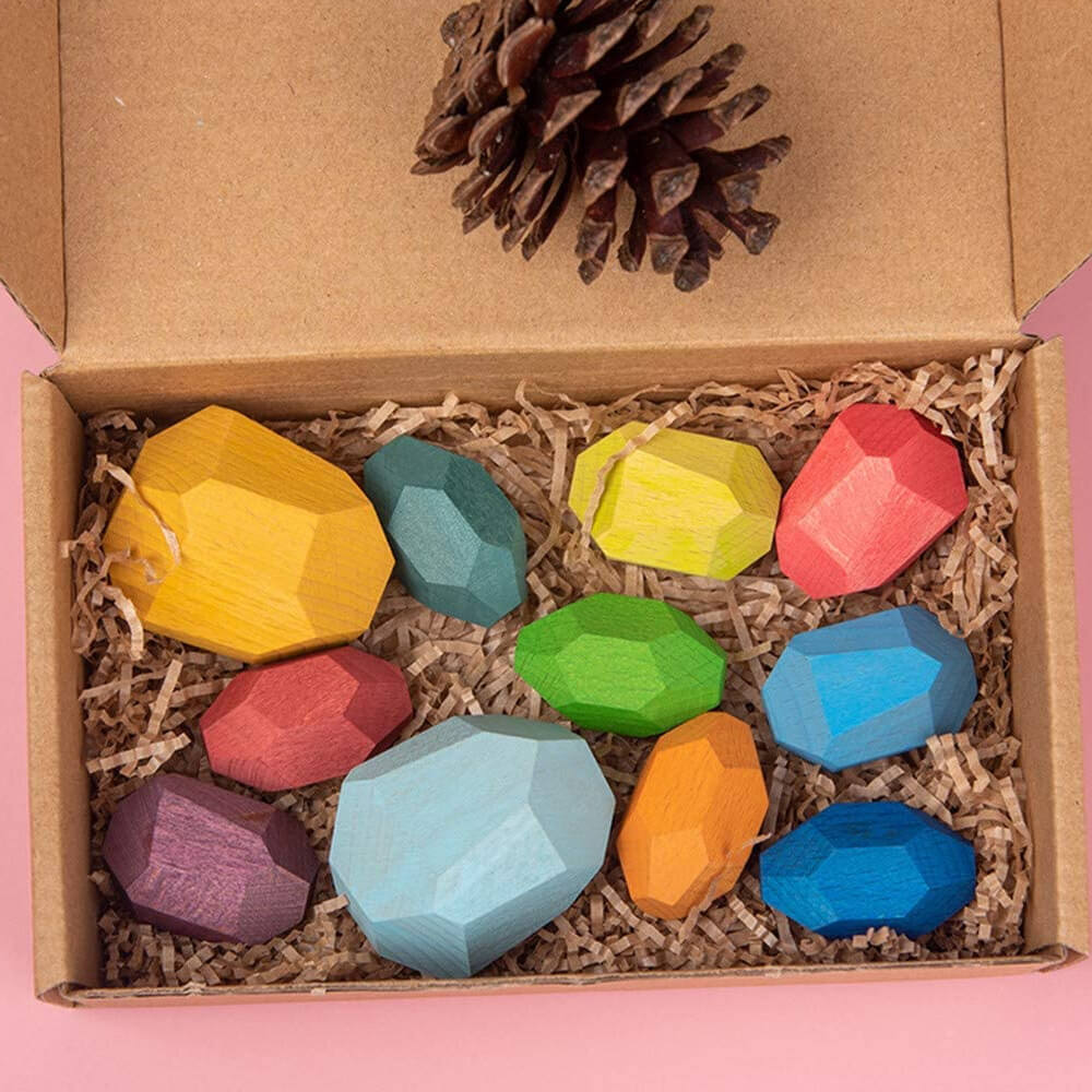 Tumi Ishi Wooden Rock Balancing Toy. Shop Activity Toys on Mounteen. Worldwide shipping available.