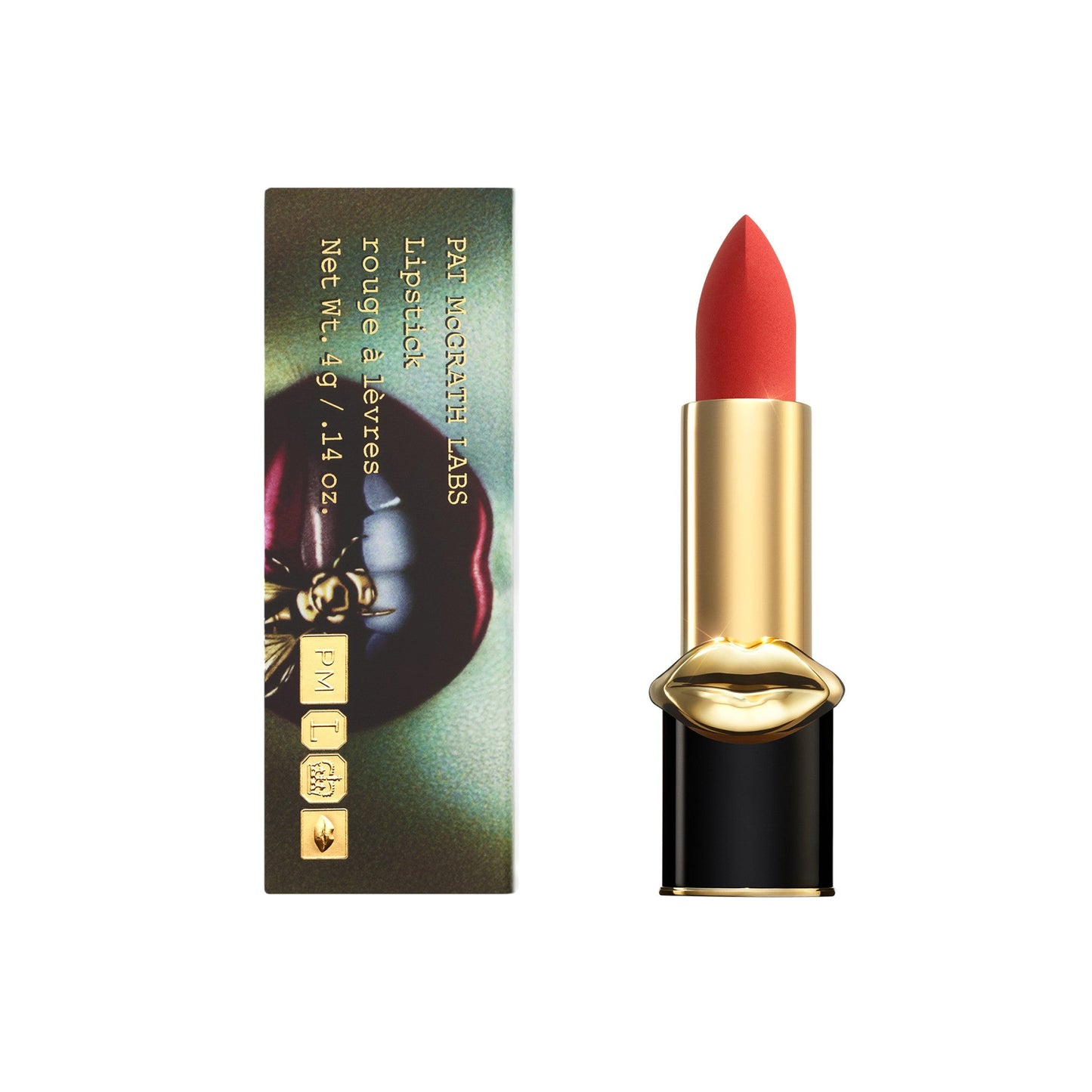 Pat McGrath Labs MatteTrance Lipstick Color/Shade variant: Obsessed main image. This product is in the color orange