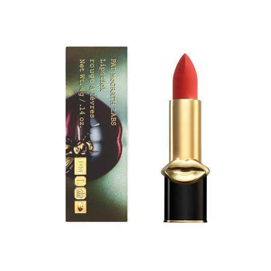 Pat McGrath Labs MatteTrance Lipstick Color/Shade variant: Obsessed main image. This product is in the color orange