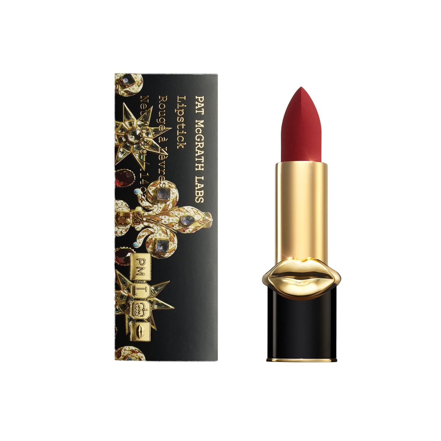 Pat McGrath Labs MatteTrance Lipstick Color/Shade variant: Vendetta main image. This product is in the color red